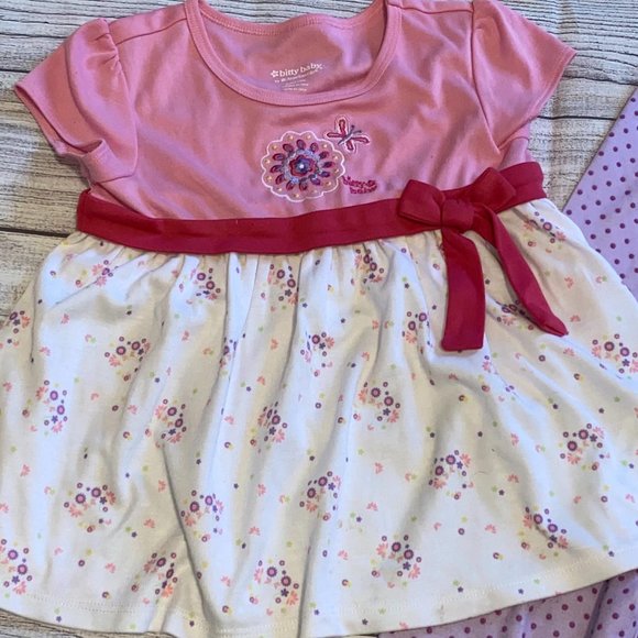 American Girl Bitty Baby Sz 6/6X Girls & Doll PJs - Picture 8 of 8